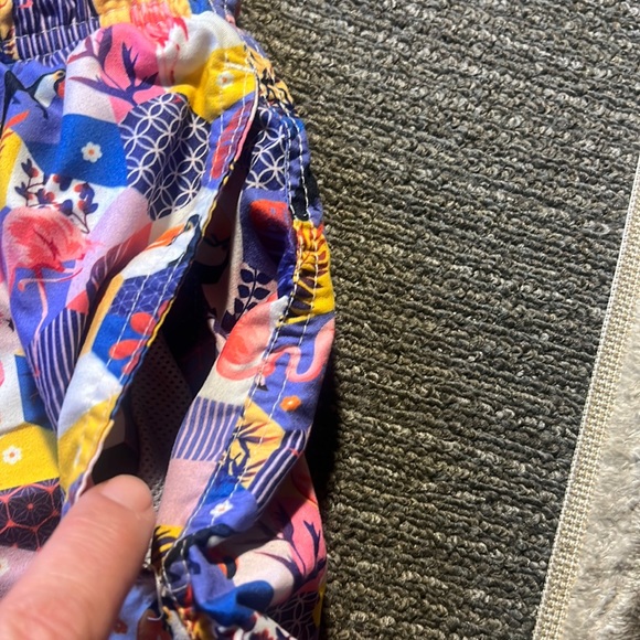 🌴Men’s fun pink and purple flamingo swim trunk L - Picture 2 of 6